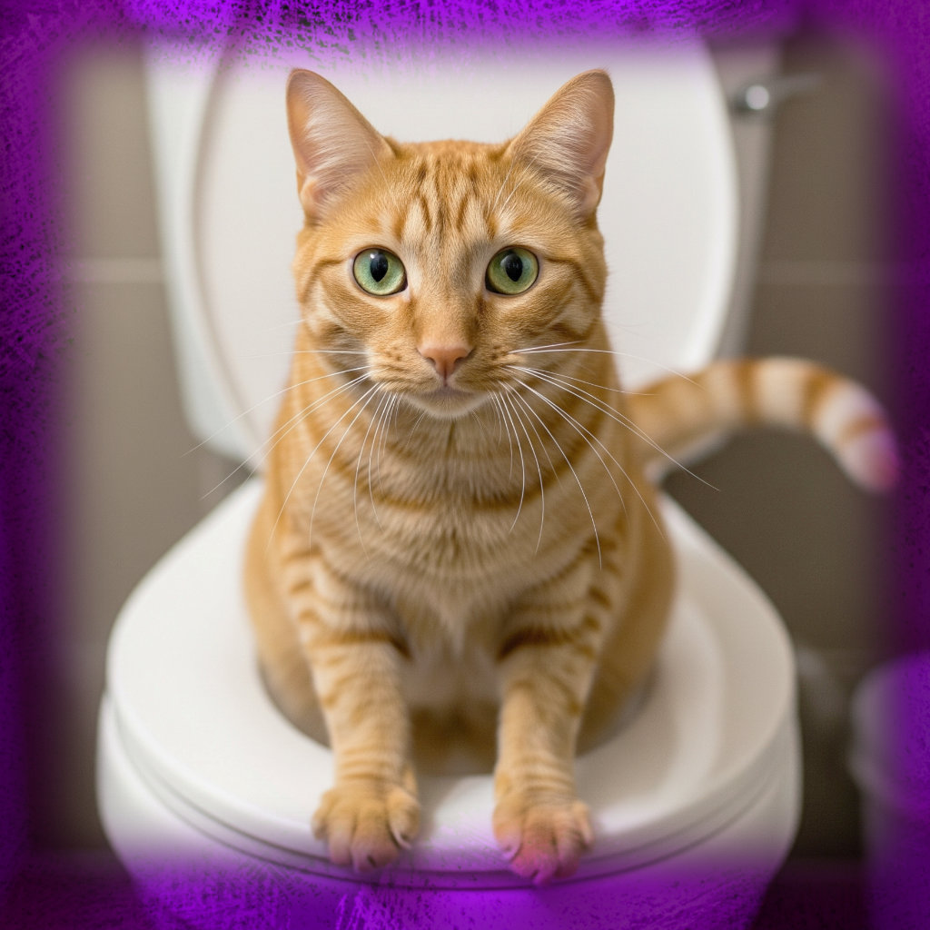 Toilet Train Your Cat: No More Litter!